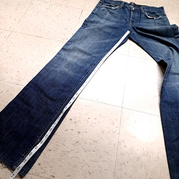 7 for all mankind | Men's long standard Blue Jeans - Picture 11 of 11